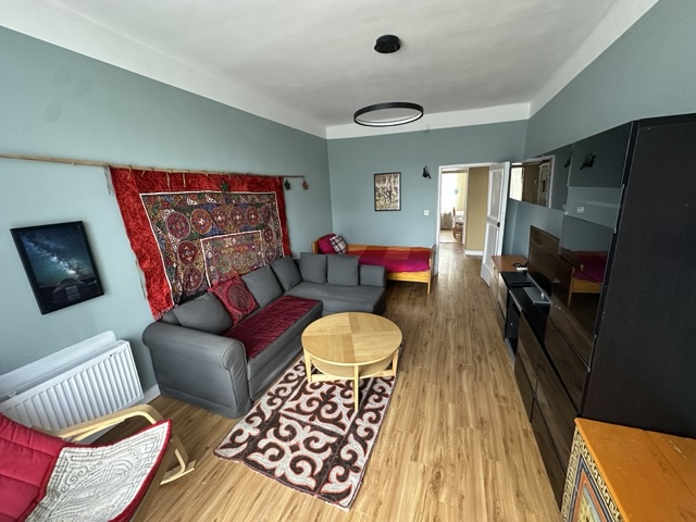 Sage-green one-bedroom with a balcony — Photo 3 of 8